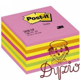 Bloczek samoprzylepny 76x76mm 450k cukierkowa różowa POST-IT 2028-NP UU009543941 3M Bloczek samoprzylepny 76x76mm 450k cukierkowa różowa POST-IT 2028-NP UU009543941 3M