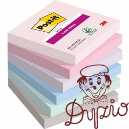 Bloczek samoprzylepny 76x76mm 90k mix kolorów (6szt) POST-IT Super Sticky SOULFUL Bloczek samoprzylepny 76x76mm 90k mix kolorów (6szt) POST-IT Super Sticky SOULFUL