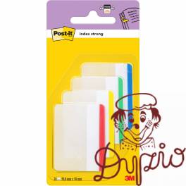 Zakładki indeksujące POST-IT 50.8x38mm proste 4x6szt 686-F1 3M Zakładki indeksujące POST-IT 50.8x38mm proste 4x6szt 686-F1 3M