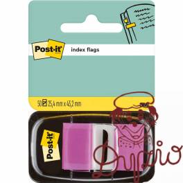 Zakładki indeksujące POST-IT 25x43mm fioletowe 680-8 50sztuk 3M Zakładki indeksujące POST-IT 25x43mm fioletowe 680-8 50sztuk 3M
