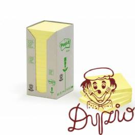 Bloczek samoprzylepny 76x76mm 100k żółty (16szt) POST-IT 654-1T UU009543958 3M Bloczek samoprzylepny 76x76mm 100k żółty (16szt) POST-IT 654-1T UU009543958 3M