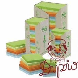 Bloczek samoprzylepny 127x76mm 100k (16szt) pastelowy EKO POST-IT 655-1RPT FT510110370 3M Bloczek samoprzylepny 127x76mm 100k (16szt) pastelowy EKO POST-IT 655-1RPT FT510110370 3M
