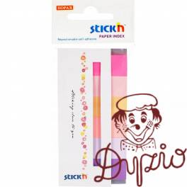 Zakładki papierowe 45x15mm 6 kolorów SPRING 180 kartek 21595 STICK´ N Zakładki papierowe 45x15mm 6 kolorów SPRING 180 kartek 21595 STICK´ N