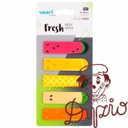 Zakładki indeksujące fresh 12x45mm 5x25szt OWOCE 110522 LEVIATAN Zakładki indeksujące fresh 12x45mm 5x25szt OWOCE 110522 LEVIATAN