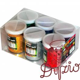 Brokat sypki 6 kol.x100g MT-6368 Aliga Brokat sypki 6 kol.x100g MT-6368 Aliga