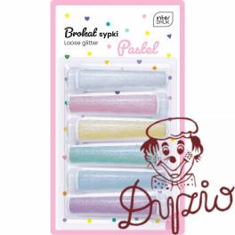 Brokat sypki do dekoracji 6x7g PASTE INTERDRUK Brokat sypki do dekoracji 6x7g PASTE INTERDRUK
