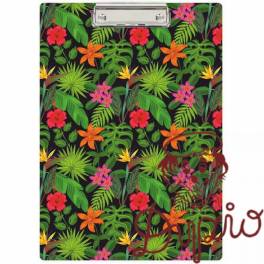 Deska z klipem Clipboard A4 nadruk Kwiaty KHN-01-25 BIURFOL Deska z klipem Clipboard A4 nadruk Kwiaty KHN-01-25 BIURFOL