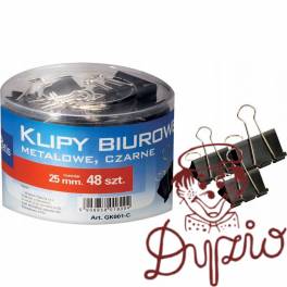 Klipy 25mm 48szt. GK001-C TETIS Klipy 25mm 48szt. GK001-C TETIS