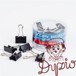 Klipy 32mm 24szt. GK001-D TETIS Klipy 32mm 24szt. GK001-D TETIS