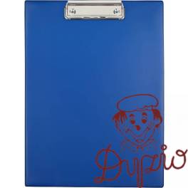 Deska z klipem Clipboard A4 niebieska KH-01-01 BIURFOL Deska z klipem Clipboard A4 niebieska KH-01-01 BIURFOL
