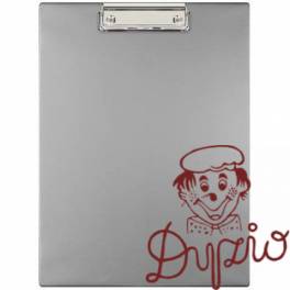 Deska z klipsem Clipboard A4 srebrna KKL-01-01 BIURFOL Deska z klipsem Clipboard A4 srebrna KKL-01-01 BIURFOL