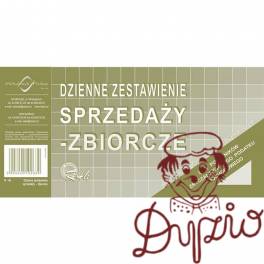 R-4h Dzienne zestawie sprzedaży-zbiorcze 1/3 A4 Michalczyk i Prokop R-4h Dzienne zestawie sprzedaży-zbiorcze 1/3 A4 Michalczyk i Prokop
