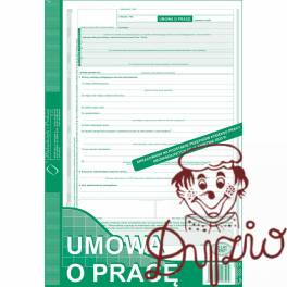 500-1K Umowa o Pracę A4 40kartek ( nowa ) Michalczyk i Prokop 500-1K Umowa o Pracę A4 40kartek ( nowa ) Michalczyk i Prokop
