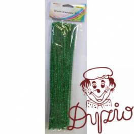 Druciki kreatywne dr17 zielony metaliczne 30cm (40) BREWIS Druciki kreatywne dr17 zielony metaliczne 30cm (40) BREWIS
