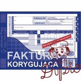 107-3E Faktura VAT korygująca A5 80k Michalczyk i Prokop 107-3E Faktura VAT korygująca A5 80k Michalczyk i Prokop