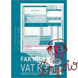 185-3N Faktura VAT RR A5 80kartek MICHALCZYK i PROKOP 185-3N Faktura VAT RR A5 80kartek MICHALCZYK i PROKOP