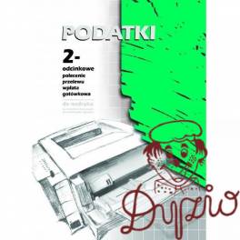 F-130-2 Podatki 2-odcinkowe polecenie przelewu A4 100 kartek MICHALCZYK F-130-2 Podatki 2-odcinkowe polecenie przelewu A4 100 kartek MICHALCZYK