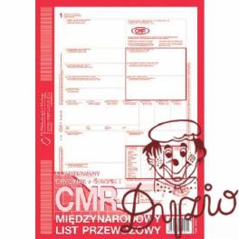 800-2 CMR A4 80kartek 1+4 międzynarodowy list przewozowy Michalczyk 800-2 CMR A4 80kartek 1+4 międzynarodowy list przewozowy Michalczyk
