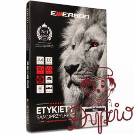 Etykiety A4 białe (100ark) 70x32mm nr.025 EMERSON eta4070x032w Etykiety A4 białe (100ark) 70x32mm nr.025 EMERSON eta4070x032w