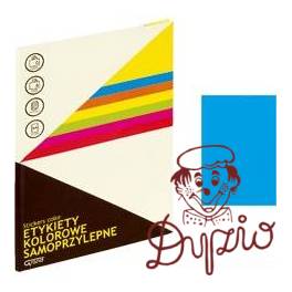 Etykieta samoprzylepna A4 GRAND niebieskie 066 150-1365