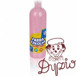 Farba szkolna 500 ml - różowa jasna 301112008 ASTRA Farba szkolna 500 ml - różowa jasna 301112008 ASTRA