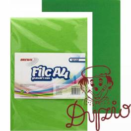 Filc kolorowy A4 (10) j.zielony FC-410-8 BREWIS Filc kolorowy A4 (10) j.zielony FC-410-8 BREWIS