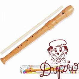 Flet drewniany prosty 8 otworów 1471 STARPAK