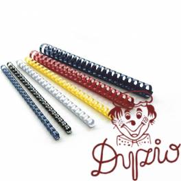 Grzbiet do bindowania NATUNA 12,5mm niebieski (100szt) Grzbiet do bindowania NATUNA 12,5mm niebieski (100szt)