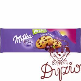 Ciastka MILKA PIEGUSKI 135g Czekolada i rodzynki Ciastka MILKA PIEGUSKI 135g Czekolada i rodzynki