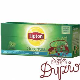 Herbata LIPTON (20 torebek) zielona z nutą mięty GREEN MINT Herbata LIPTON (20 torebek) zielona z nutą mięty GREEN MINT