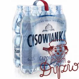 Woda mineralna CISOWIANKA 1.5L (6szt) gazowana Woda mineralna CISOWIANKA 1.5L (6szt) gazowana