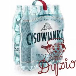Woda mineralna CISOWIANKA 1.5L (6szt) niegazowana Woda mineralna CISOWIANKA 1.5L (6szt) niegazowana
