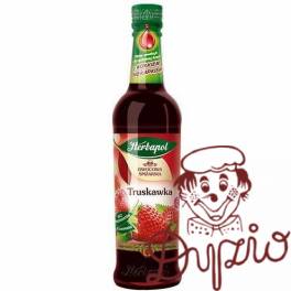 Syrop HERBAPOL Owocowa Spiżarnia truskawka 420ml Syrop HERBAPOL Owocowa Spiżarnia truskawka 420ml
