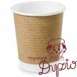 Kubek papierowy dwuwarstwowy 250ml (25szt.) 8oz 100% biodegradowalny VDW-8-GR VEGWARE Kubek papierowy dwuwarstwowy 250ml (25szt.) 8oz 100% biodegradowalny VDW-8-GR VEGWARE