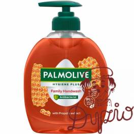 Mydło w płynie z dozownikiem PALMOLIVE 300ml Antybakteryjne z Propolisem Mydło w płynie z dozownikiem PALMOLIVE 300ml Antybakteryjne z Propolisem