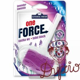 Kostka do WC zawieszka 40g lawenda GENERAL FRESH Force One Kostka do WC zawieszka 40g lawenda GENERAL FRESH Force One