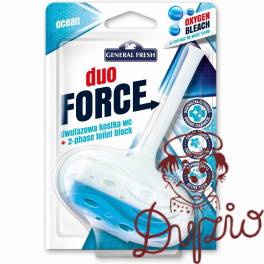 Kostka do WC DUO FORCE zawieszka 40g morze GENERAL FRESH Kostka do WC DUO FORCE zawieszka 40g morze GENERAL FRESH