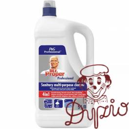 Płyn sanitarny MR.PROPER 5L wielofunkcyjny środek do czyszczenia urządzeń sanitarnych P&G Professional Płyn sanitarny MR.PROPER 5L wielofunkcyjny środek do czyszczenia urządzeń sanitarnych P&G Professional