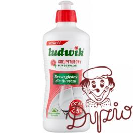 Płyn do naczyń LUDWIK 450g grapefruit Płyn do naczyń LUDWIK 450g grapefruit