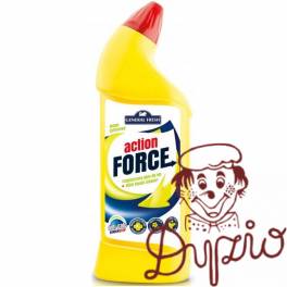 Płyn do WC 1000ml zagęszczony Cytryna ACTION FORCE GENERAL FRESH Płyn do WC 1000ml zagęszczony Cytryna ACTION FORCE GENERAL FRESH