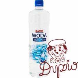 Woda destylowana KAMIX ultraczysta 1l Woda destylowana KAMIX ultraczysta 1l
