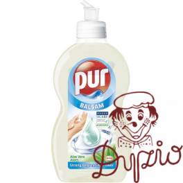 Płyn do mycia naczyń PUR 450ml Balsam aloesowy Płyn do mycia naczyń PUR 450ml Balsam aloesowy