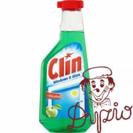 Płyn do szyb CLIN 500ml uzupełnienie jabłko Płyn do szyb CLIN 500ml uzupełnienie jabłko