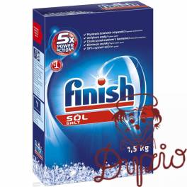 Sól do zmywarki SALT 1,5kg CALGONIT/FINISH Sól do zmywarki SALT 1,5kg CALGONIT/FINISH