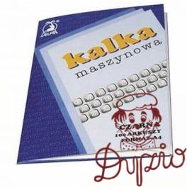 Kalka maszynowa A4 100 arkuszy DELFIN Kalka maszynowa A4 100 arkuszy DELFIN