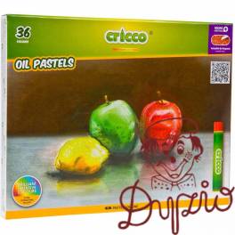 Kredki CRICCO pastele olejowe 36kolorów CR481K36/A Kredki CRICCO pastele olejowe 36kolorów CR481K36/A