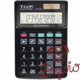 Kalkulator TOOR TR2296 12 pozycyjny wodoodporny 120-1425 Kalkulator TOOR TR2296 12 pozycyjny wodoodporny 120-1425