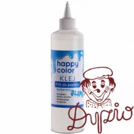 Klej do papieru PVA butelka 250gram HA 3430 0250 HAPPY COLOR Klej do papieru PVA butelka 250gram HA 3430 0250 HAPPY COLOR