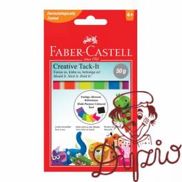 Masa mocująca TACK-IT 50g mix kolorów FC 187094 FABER-CASTELL Masa mocująca TACK-IT 50g mix kolorów FC 187094 FABER-CASTELL