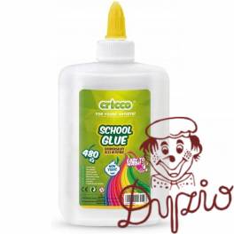 Klej w płynie do prac plastycznych 480g. CRICCO CR930 LU Klej w płynie do prac plastycznych 480g. CRICCO CR930 LU